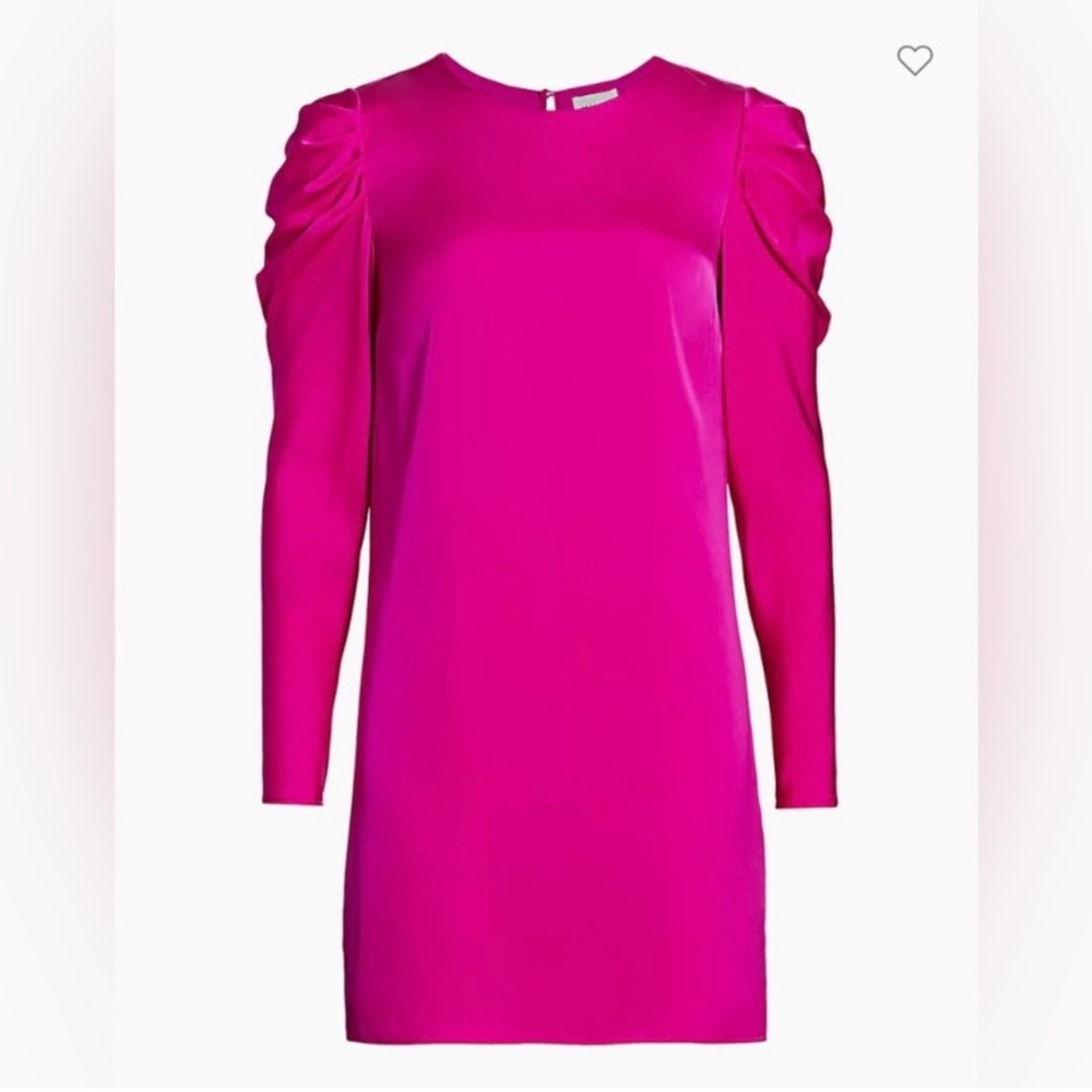 Saks Fifth Milly Silk Fuschia Carina Dress